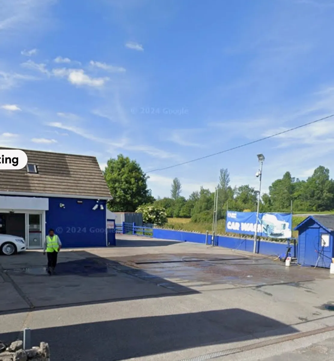 Car wash to rent