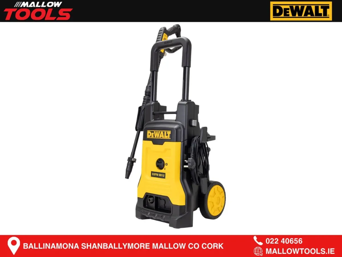 DXPW001U 160bar 480L/hr 2.1kW High Pressure Washer - Image 1