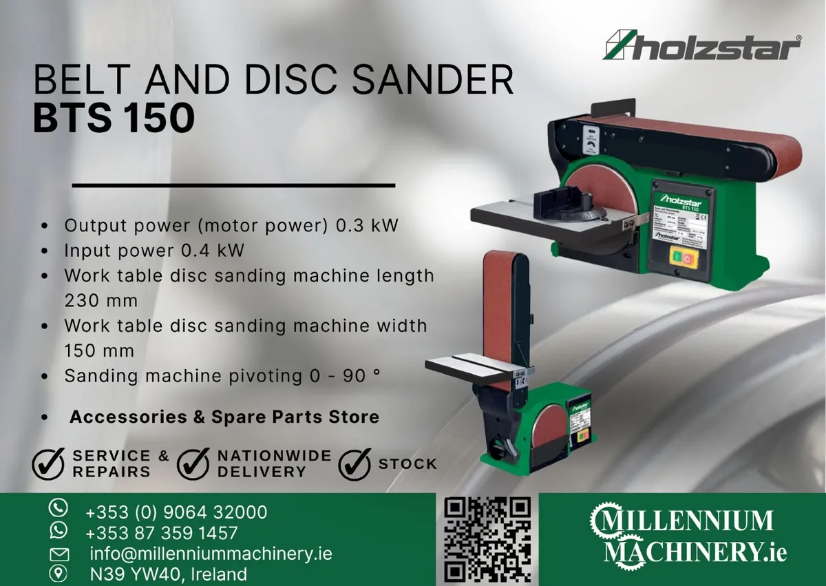 Holzstar BTS 150 Belt & Disc Sander - Image 1