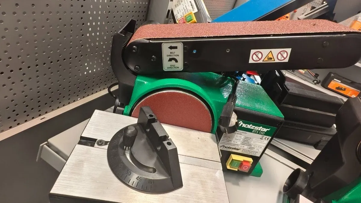Holzstar BTS 150 Belt & Disc Sander - Image 2