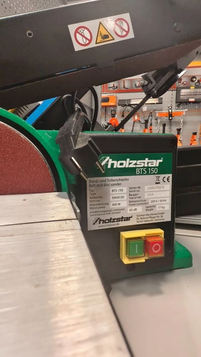 Holzstar BTS 150 Belt & Disc Sander - Image 3