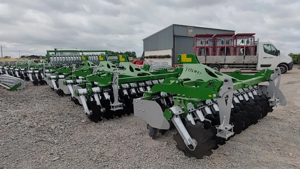 Tolmet disc harrows TAMS APPROVED - Image 1