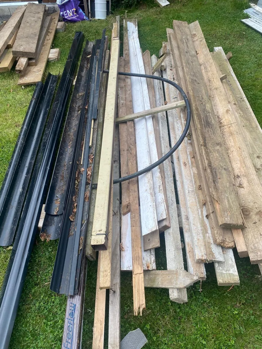 Timber, rafters, downpipes, gullies - Image 1