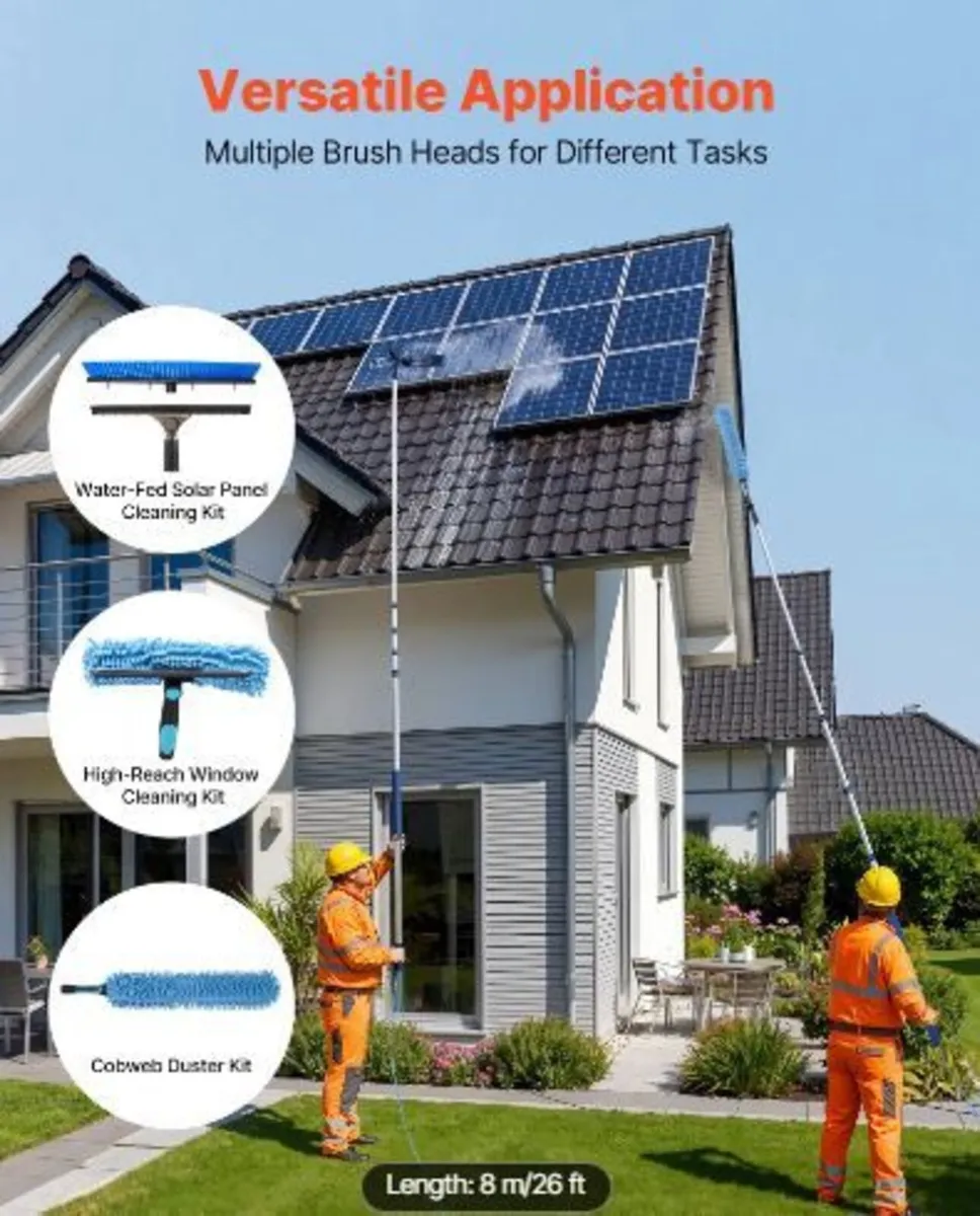 Solar Panel Cleaning Kit, 7.99 m - Image 1