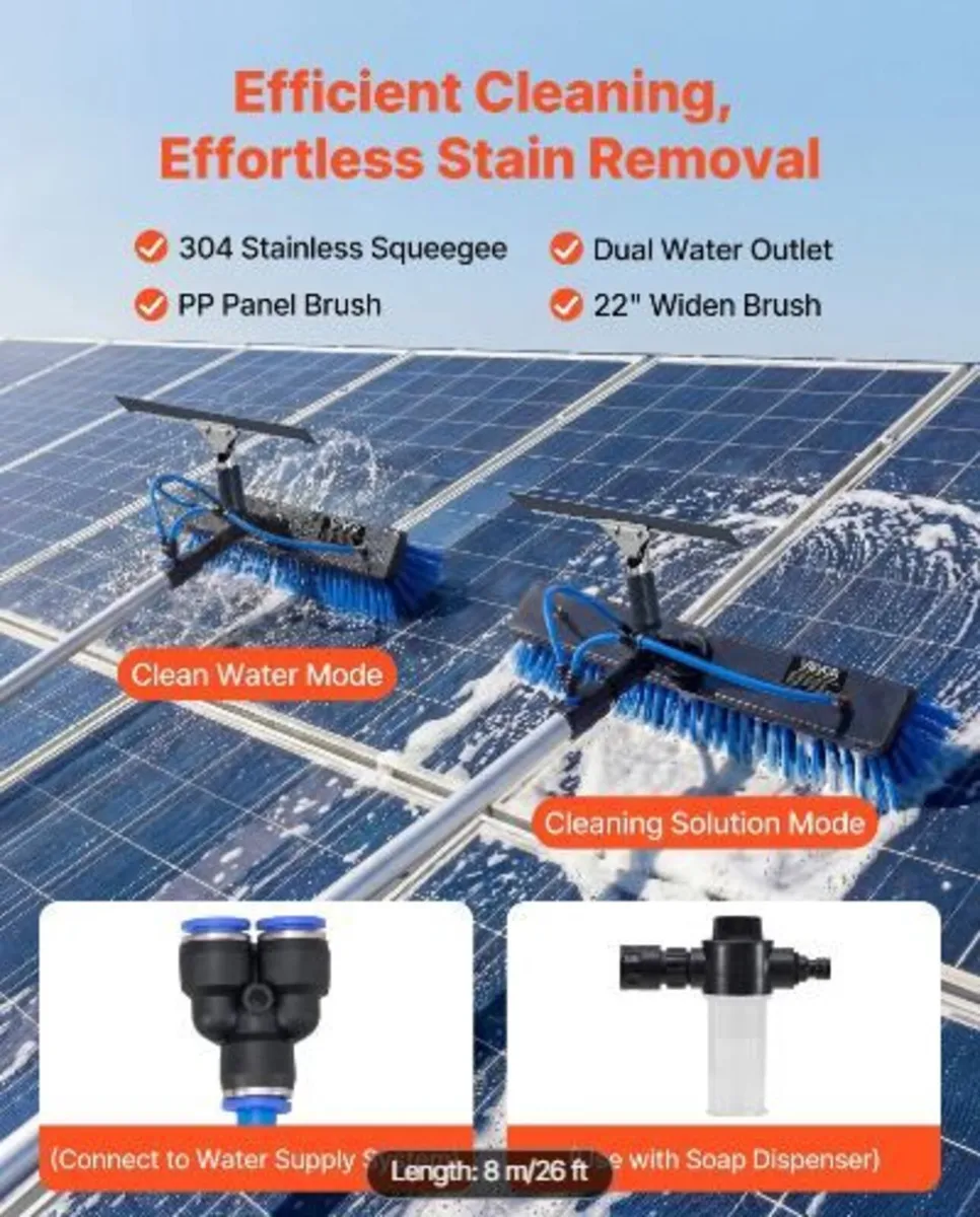 Solar Panel Cleaning Kit, 7.99 m - Image 2