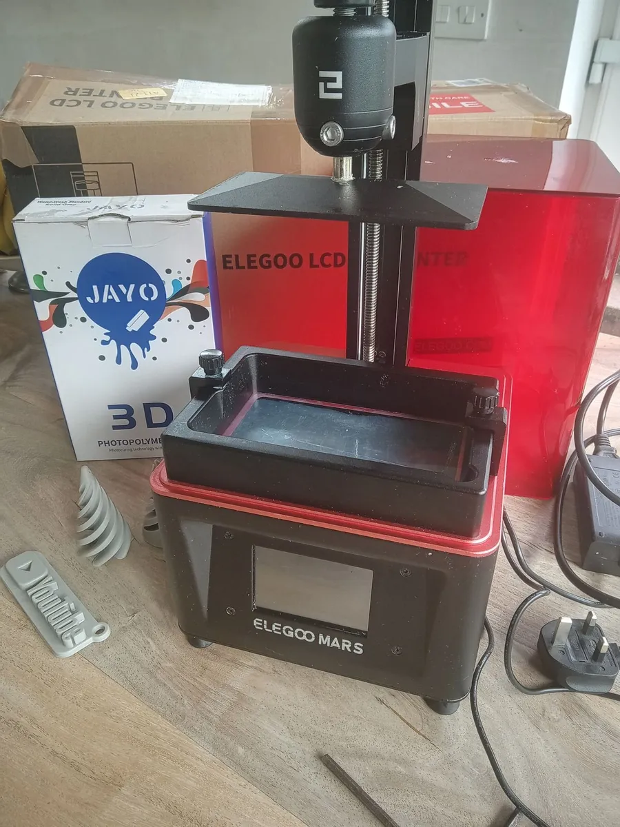 Mars elegoo resin 3d printer - Image 1