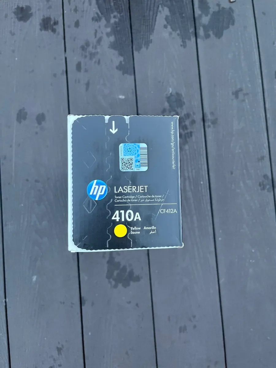 HP CF412A Yellow 410A Ink Toner - Image 1