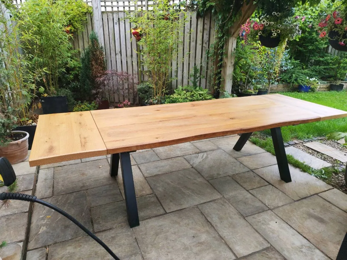 Large oak table - Image 2