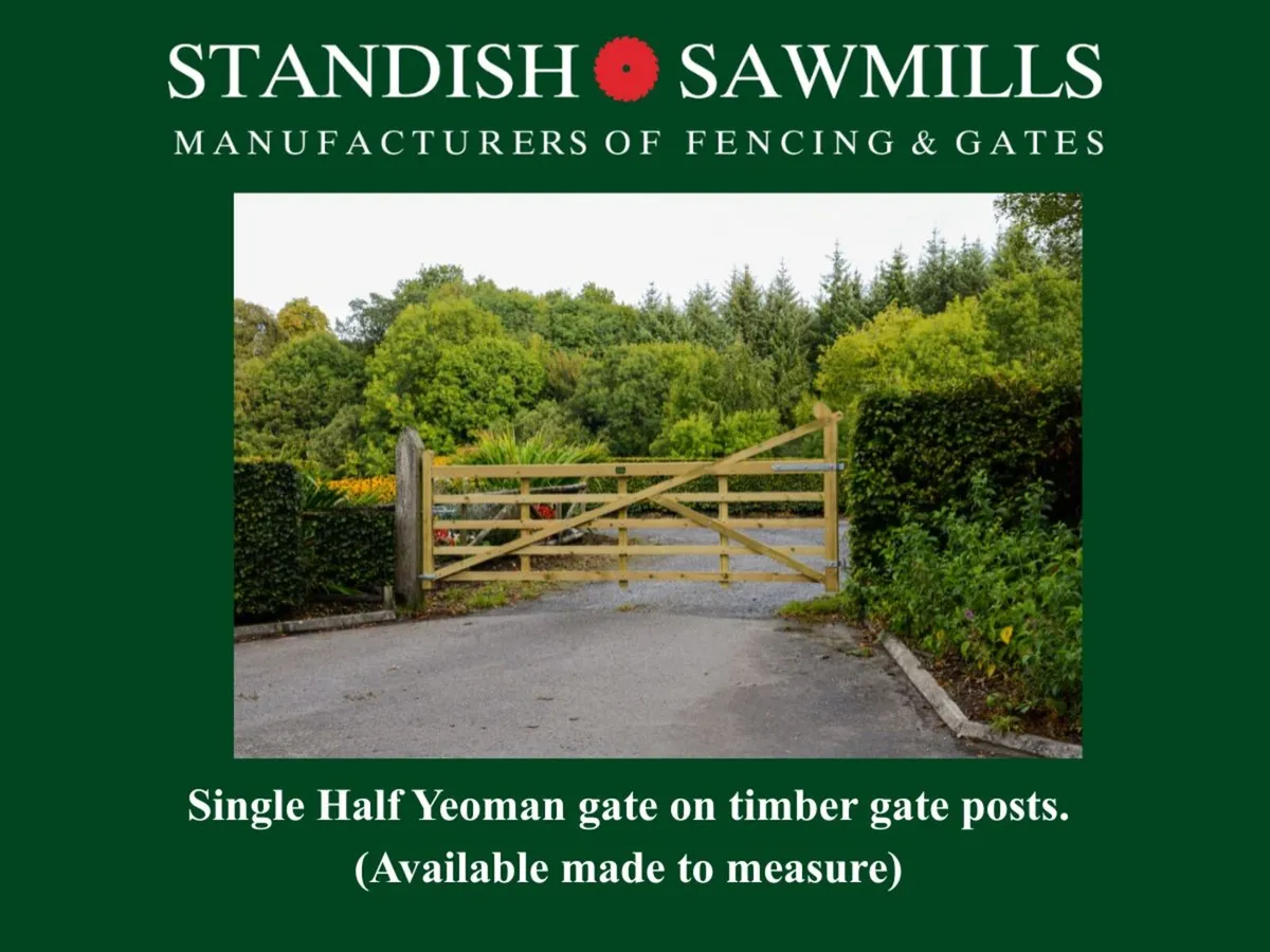 Timber Gates Sale @ Ploughing 2026 - Image 2