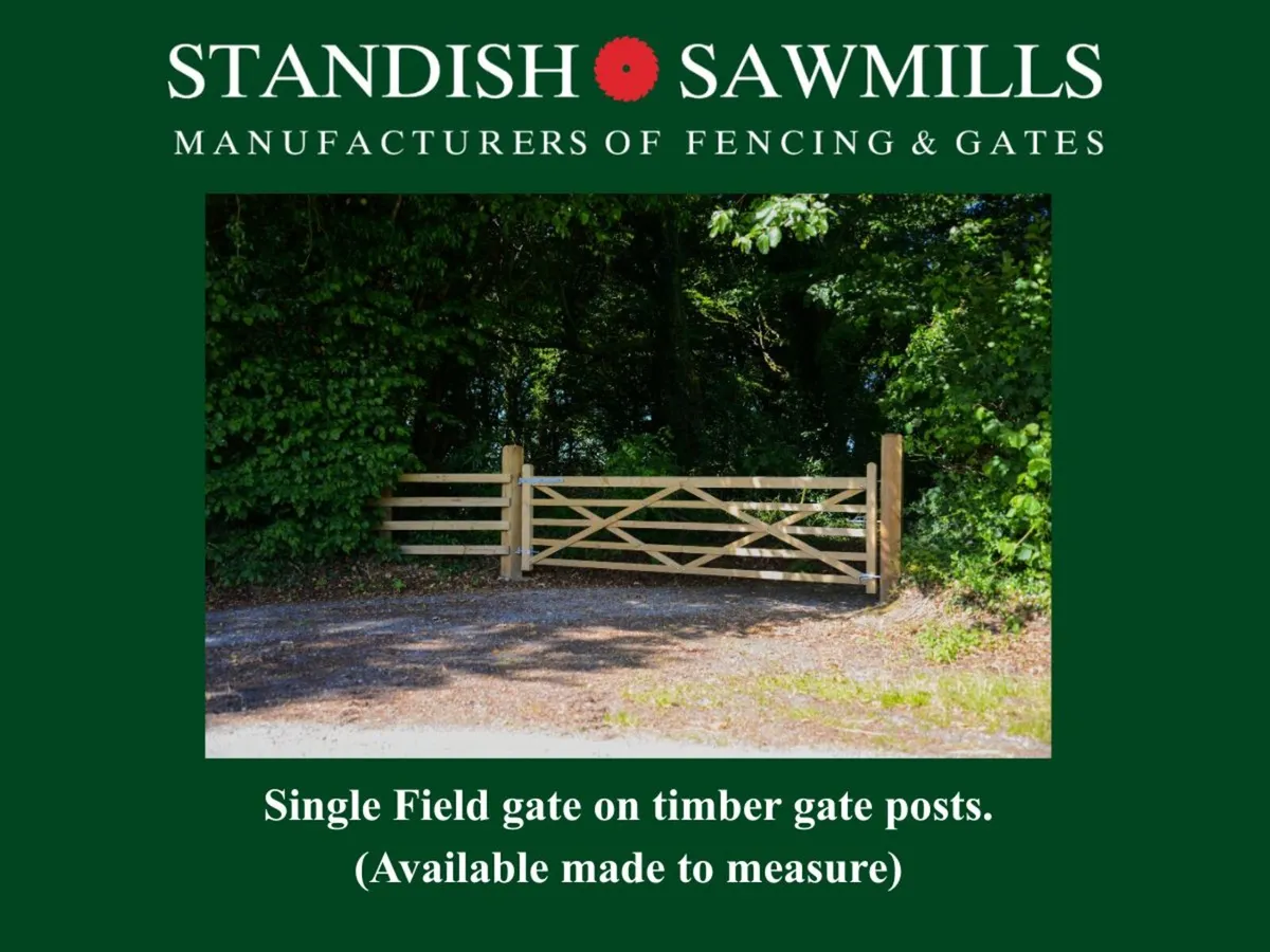 Timber Gates Sale @ Ploughing 2026 - Image 3