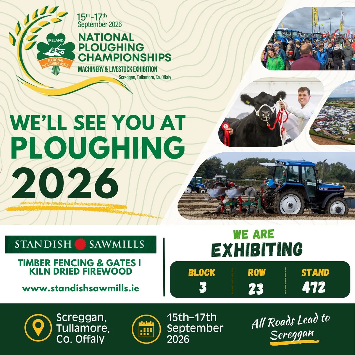 Timber Gates Sale @ Ploughing 2026 - Image 1