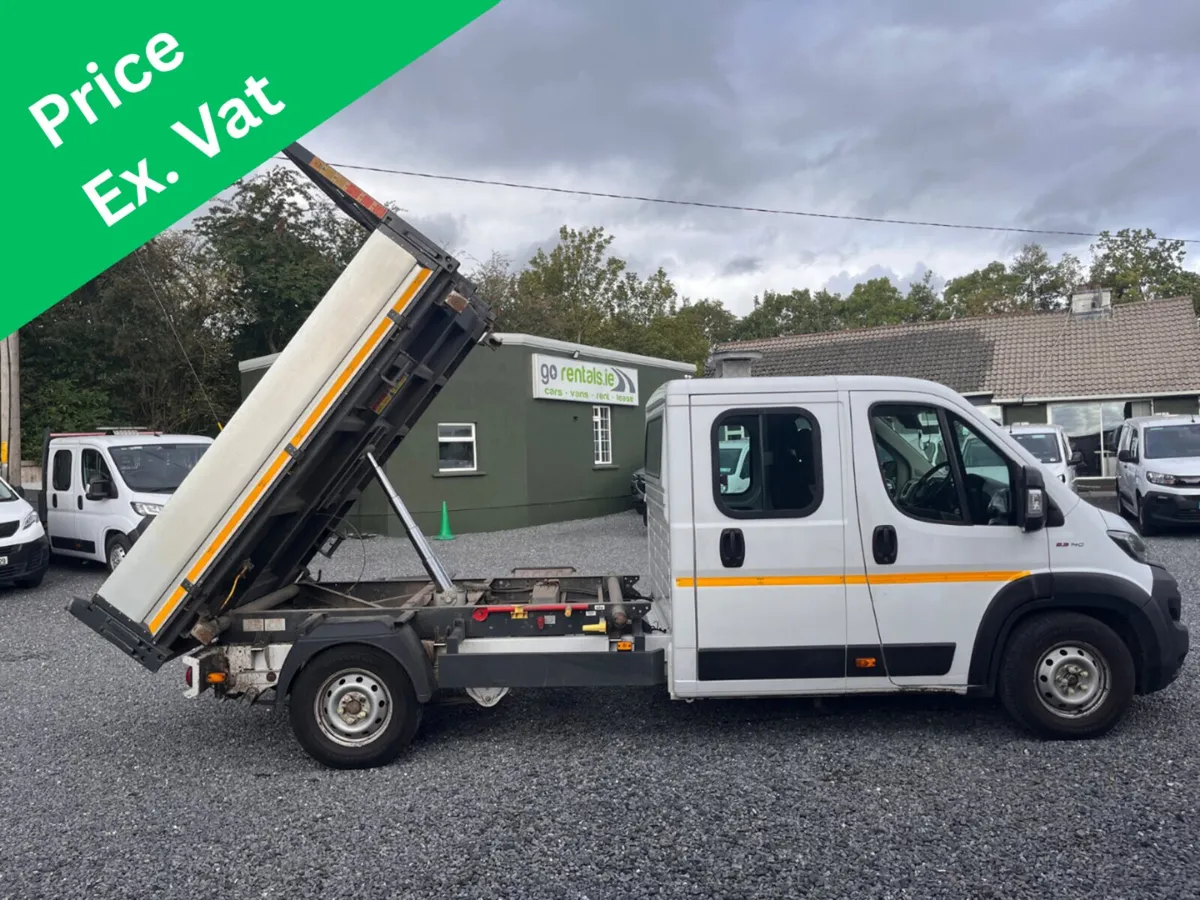 Fiat Ducato C/Cab 3 Way Tipper 2.3L (New DOE) - Image 1