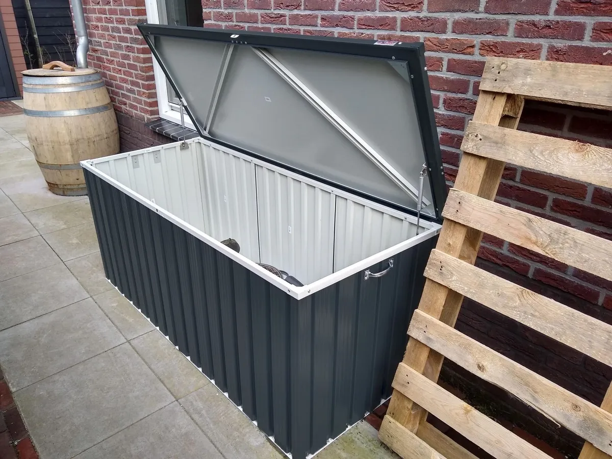 🔥 770L STEEL PATIO STORAGE BOX – IN STOCK & READY - Image 2