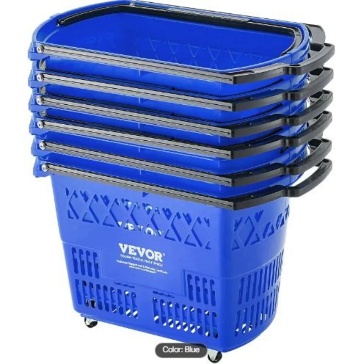 Shopping Baskets, 6PCS, 39L Shopping - Image 3