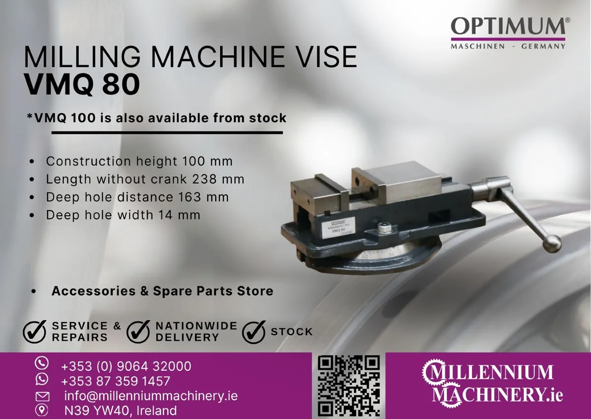 Milling machine vise VMQ 80