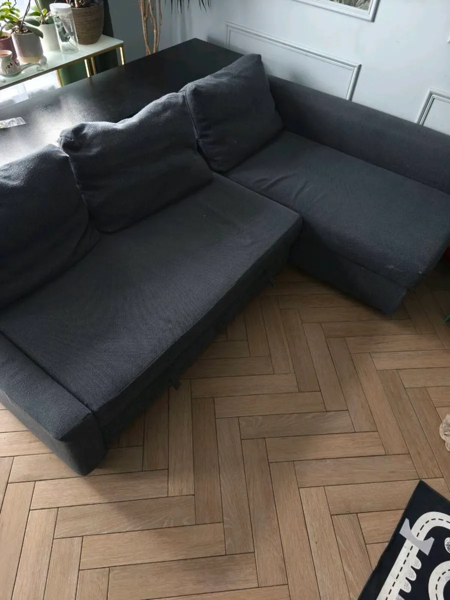 Sofa with chaise lounge - Image 4