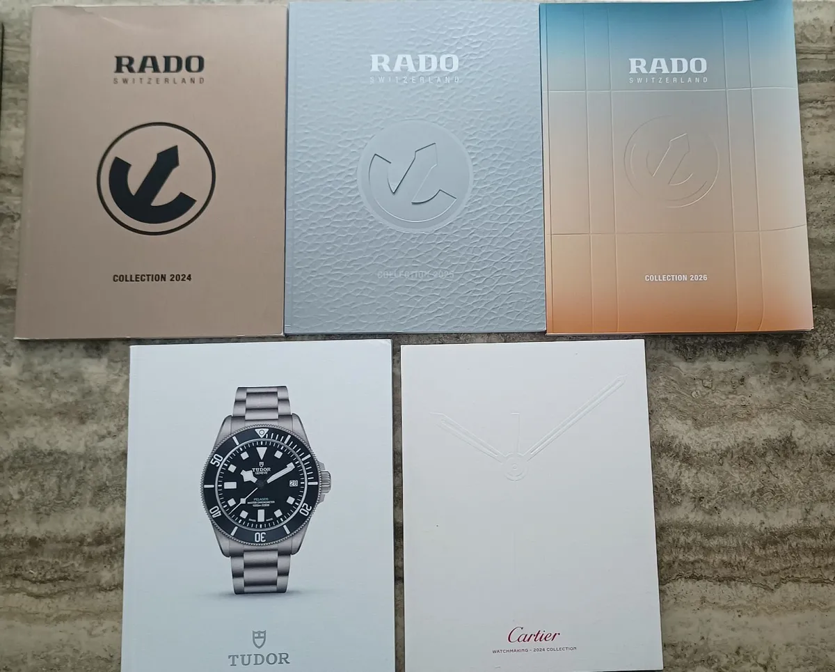 High End Watches & Jewellery Catalogues - Image 1