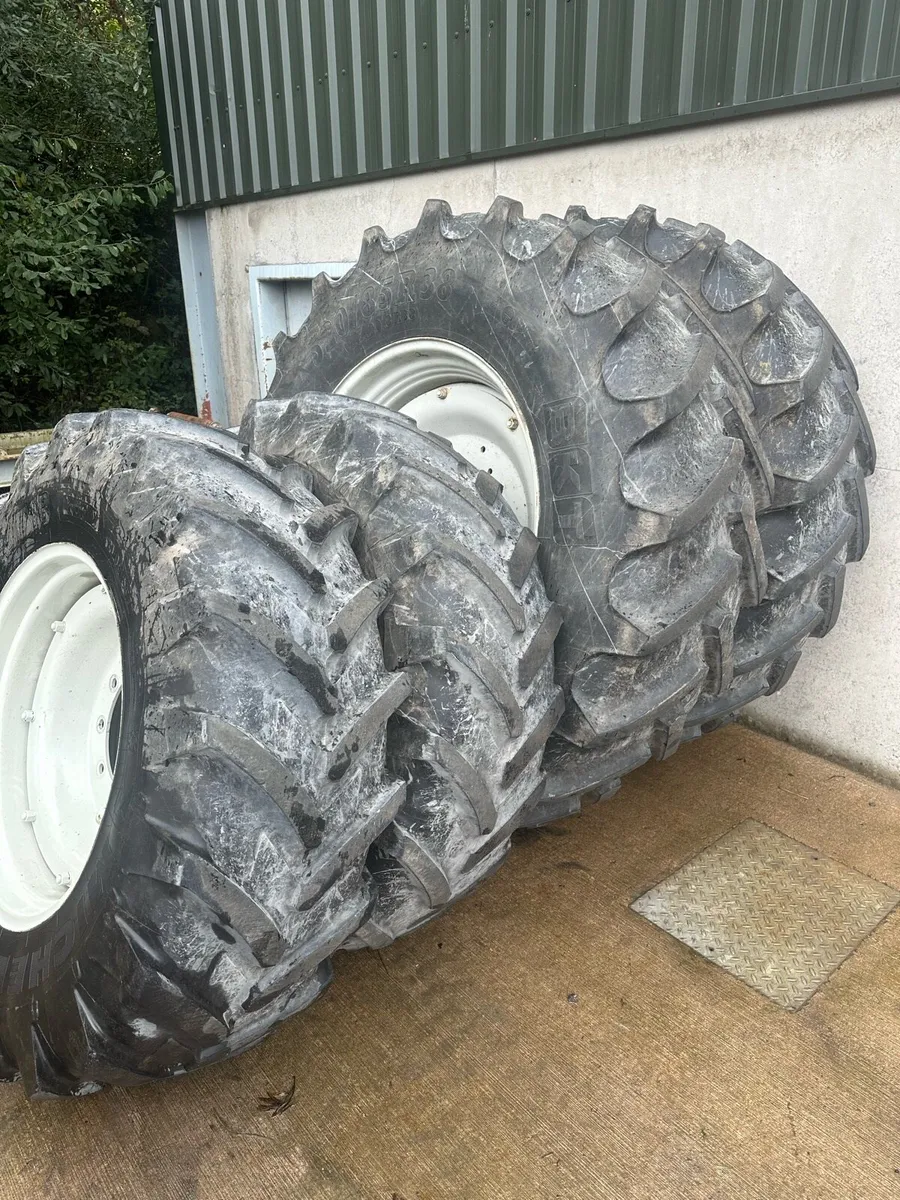 520 85 38 BKT and 16.9 x 28 wheels and tyres - Image 1