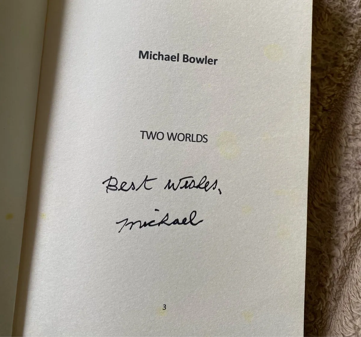 Book 📕Two Worlds by Michael Bowler - Image 2