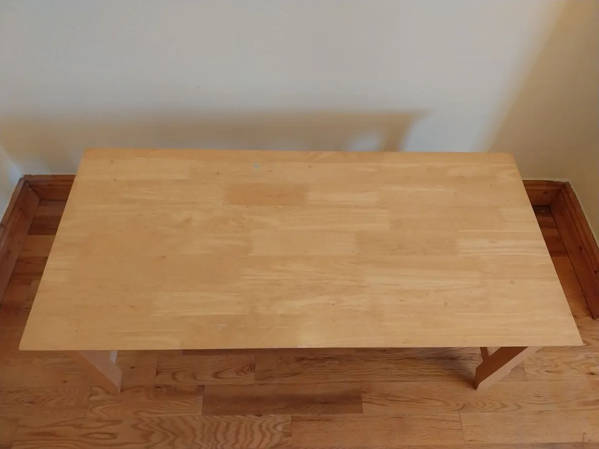 Solid Wood Coffee Table - Image 2