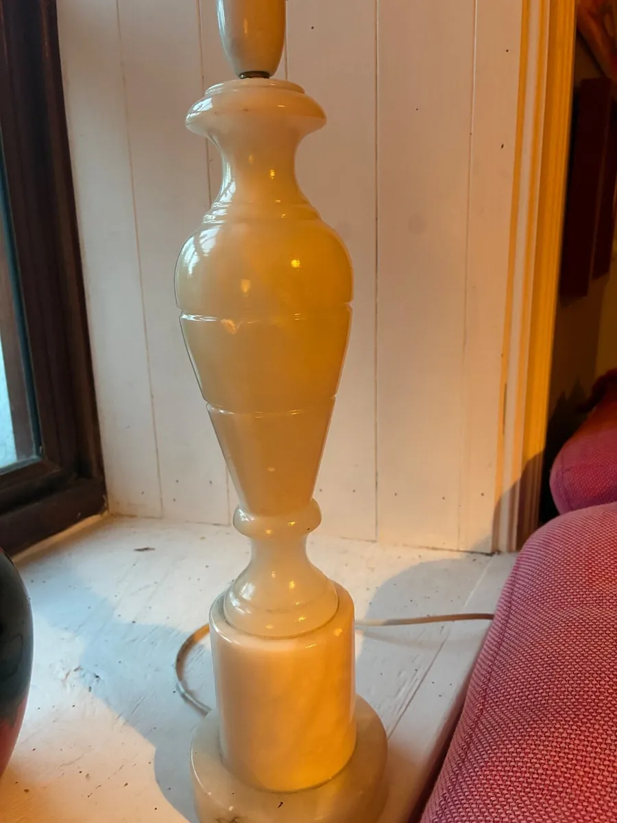 Chic Alabaster/ marble  lamp - Image 2
