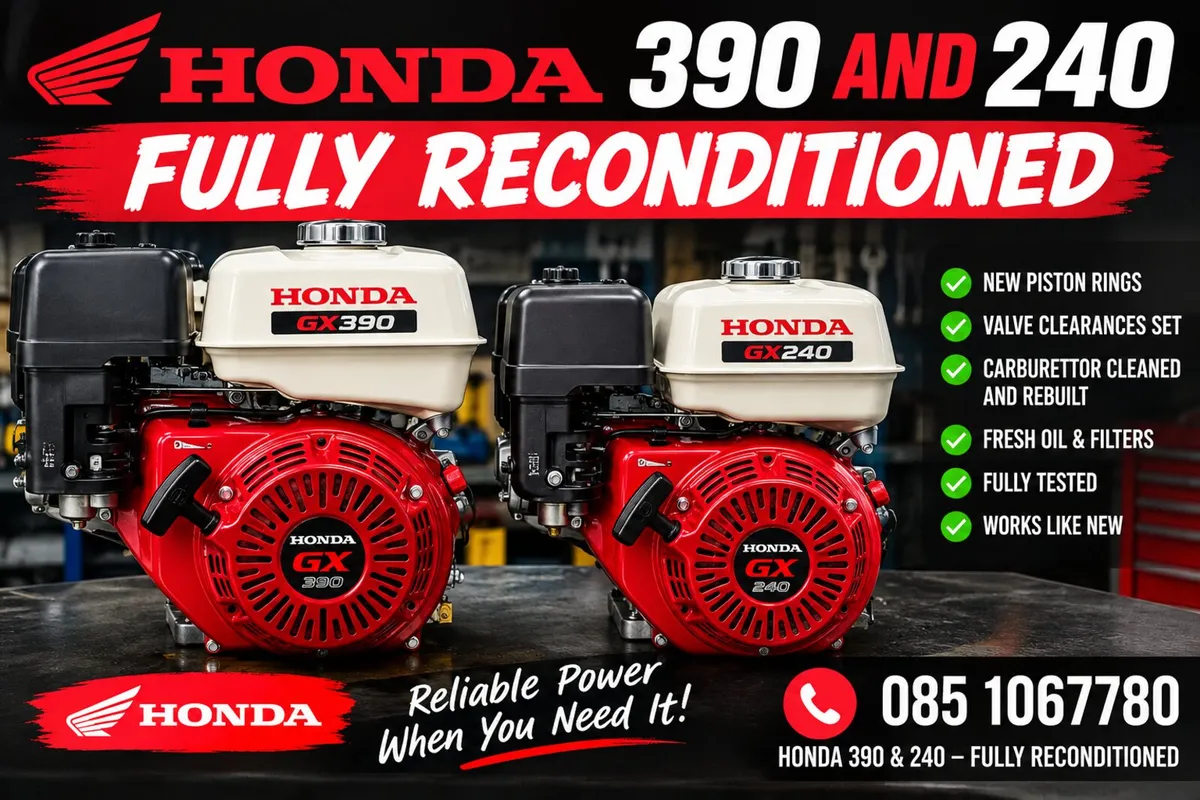 🔧 HONDA GX390 & GX240 - Image 1