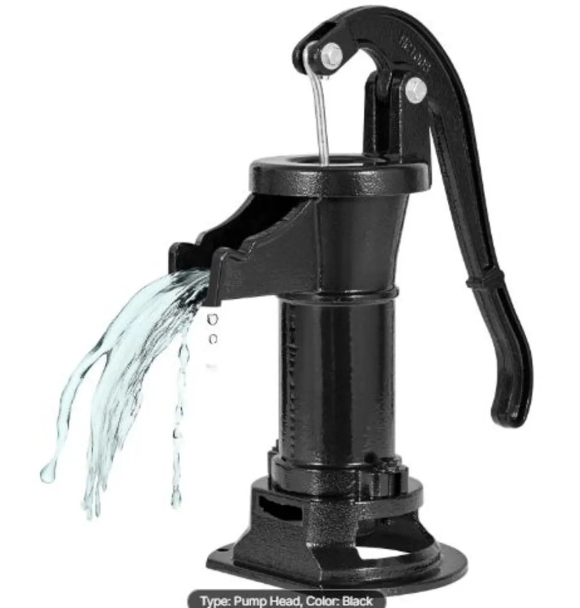 Well Hand Pitcher Pump,25 ft Maximum Lift,Antique - Image 1