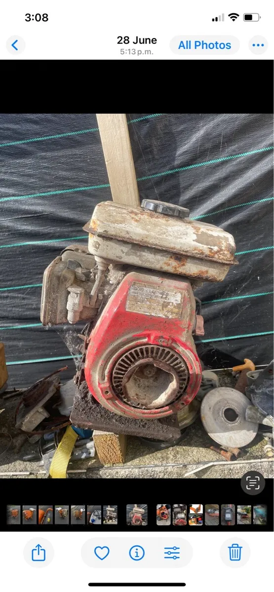 Honda engine for cement mixer - Image 2