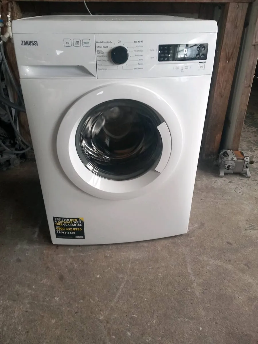 Zanussi 8kg washing machine - Image 1