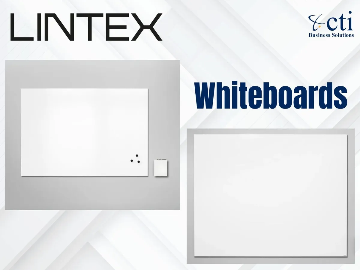 11 x LINTEX Whiteboards (1990 x 1190) - NEW - Image 1
