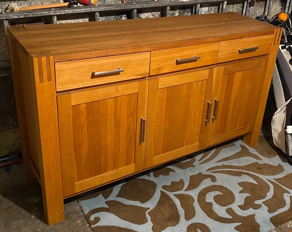 Solid Oak Sideboard - Image 1