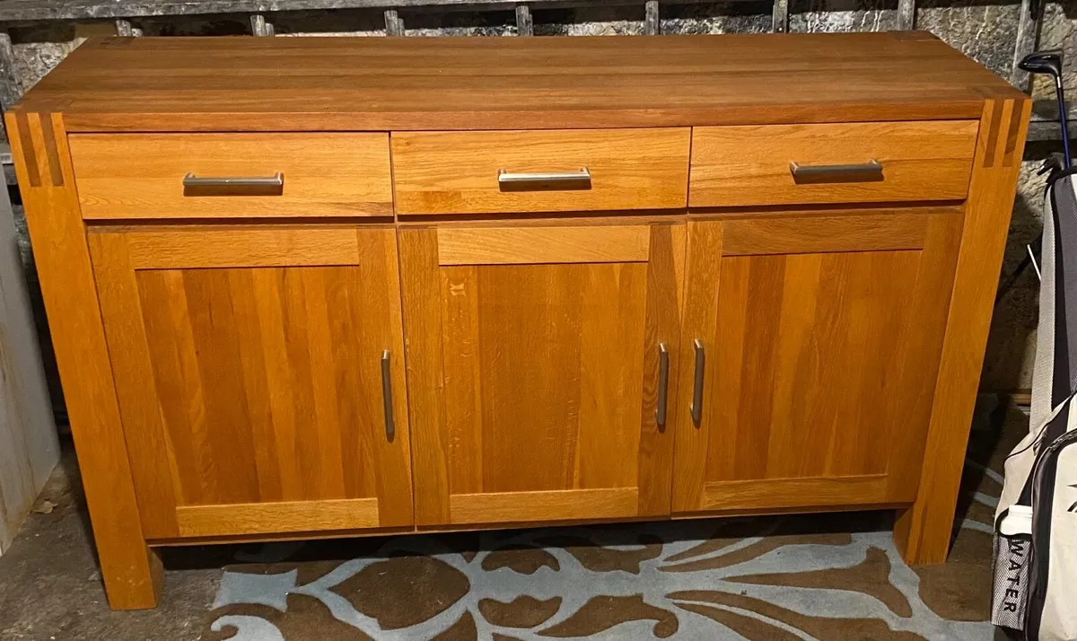 Solid Oak Sideboard - Image 2