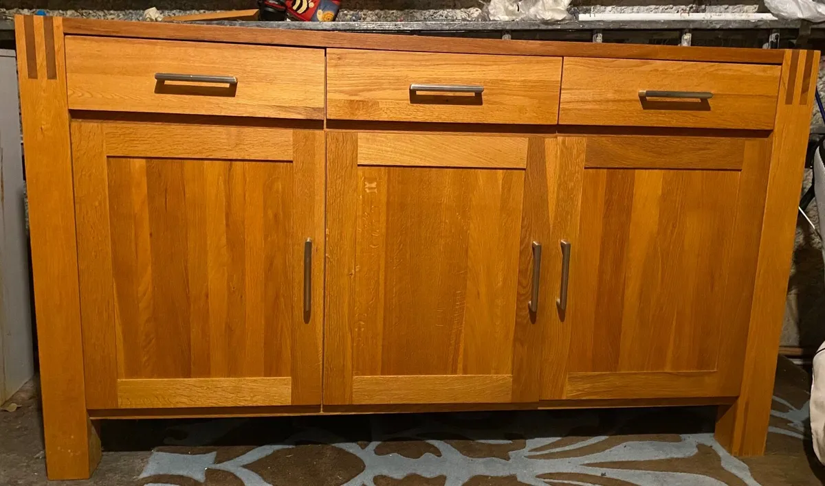 Solid Oak Sideboard - Image 3