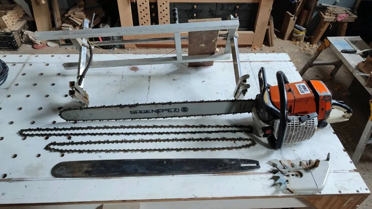 Stihl 066 chainsaw mill - Image 1