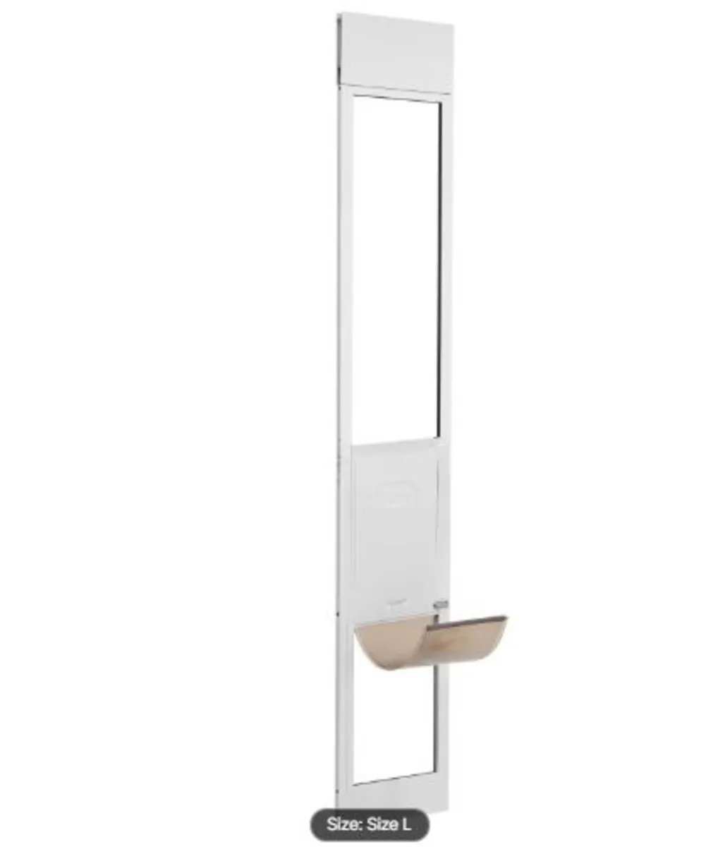 Dog Door for Sliding Glass Door, 75 7/8"-80 11/16" - Image 4
