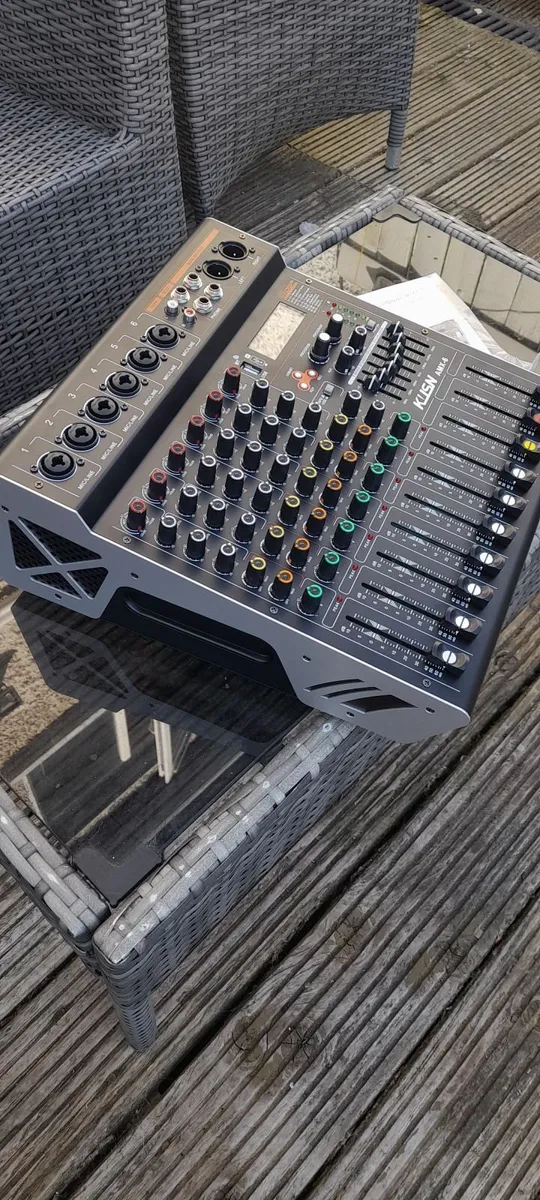 600w 6channel powered pa desk - Image 3