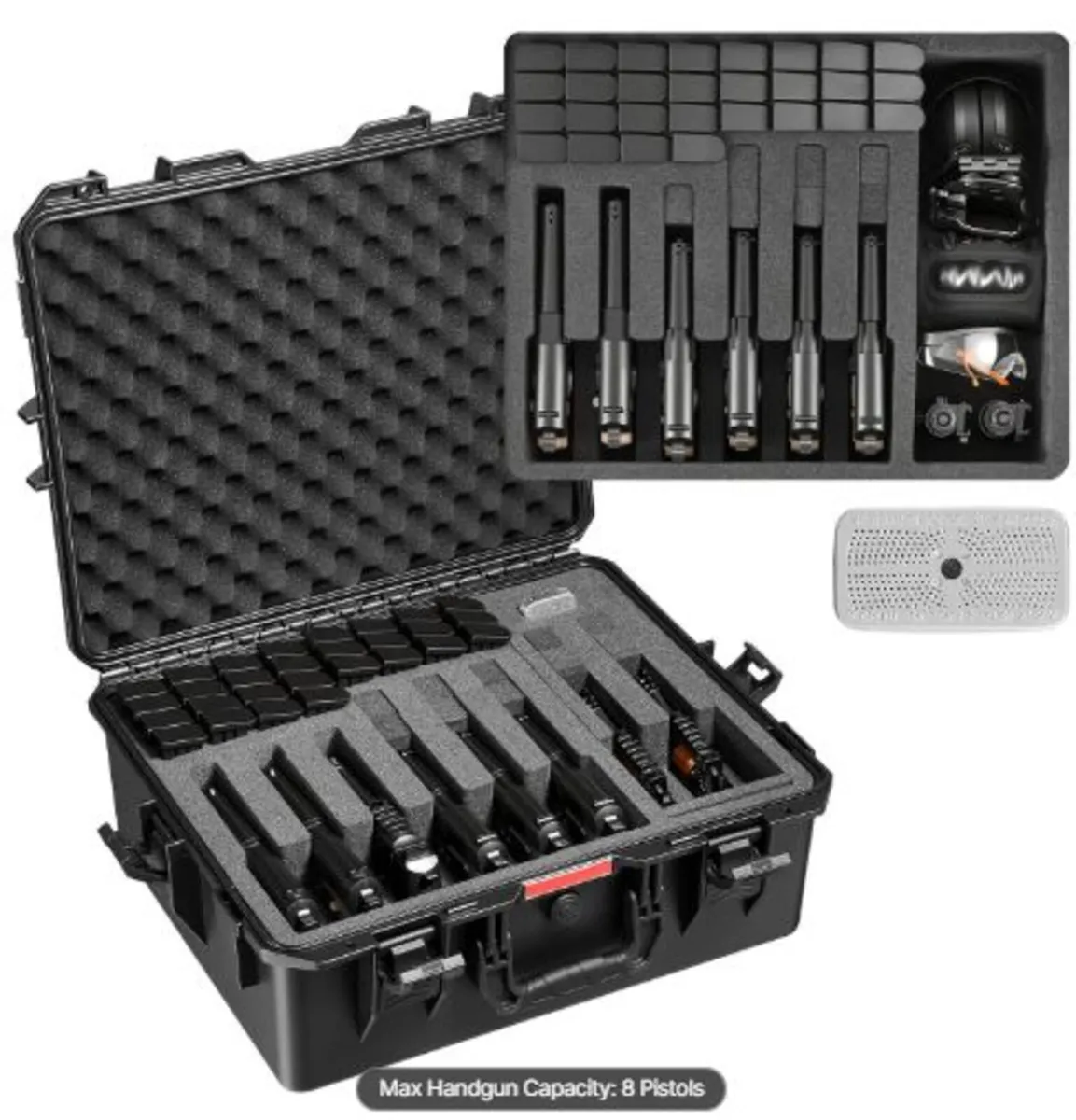 Hard Pistol Case, Heavy Duty Hard Gun Case - Image 1
