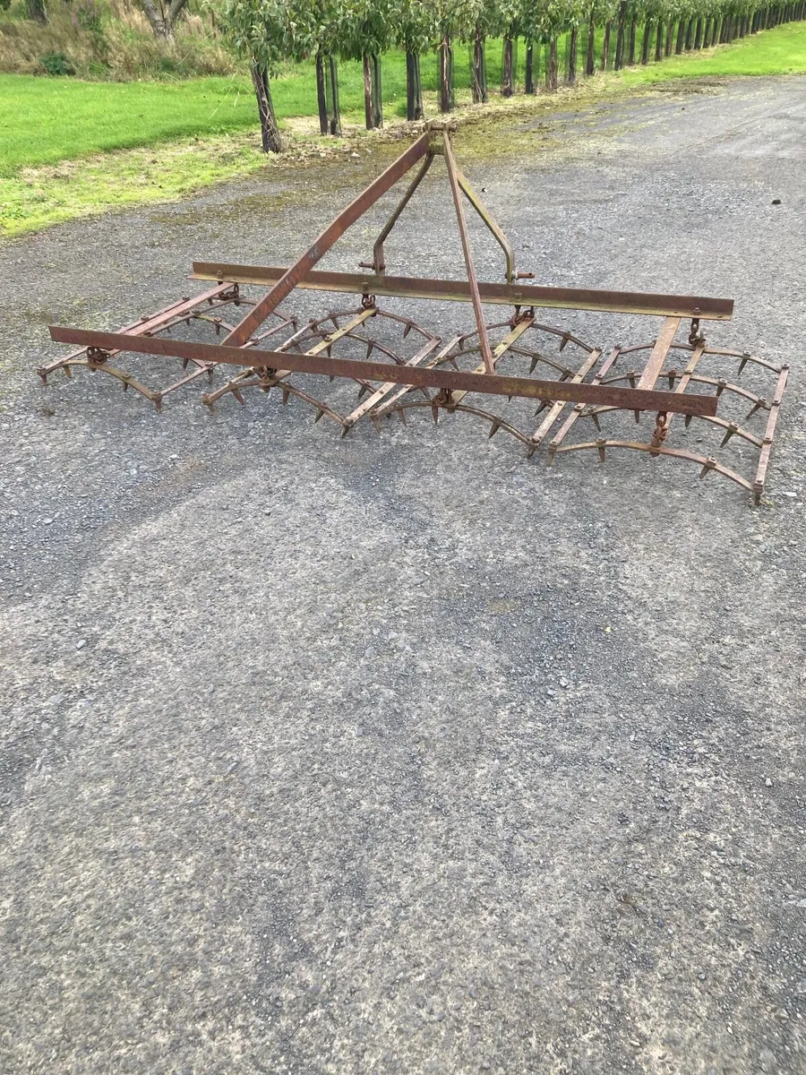Ferguson tractor four section Harrow . - Image 3