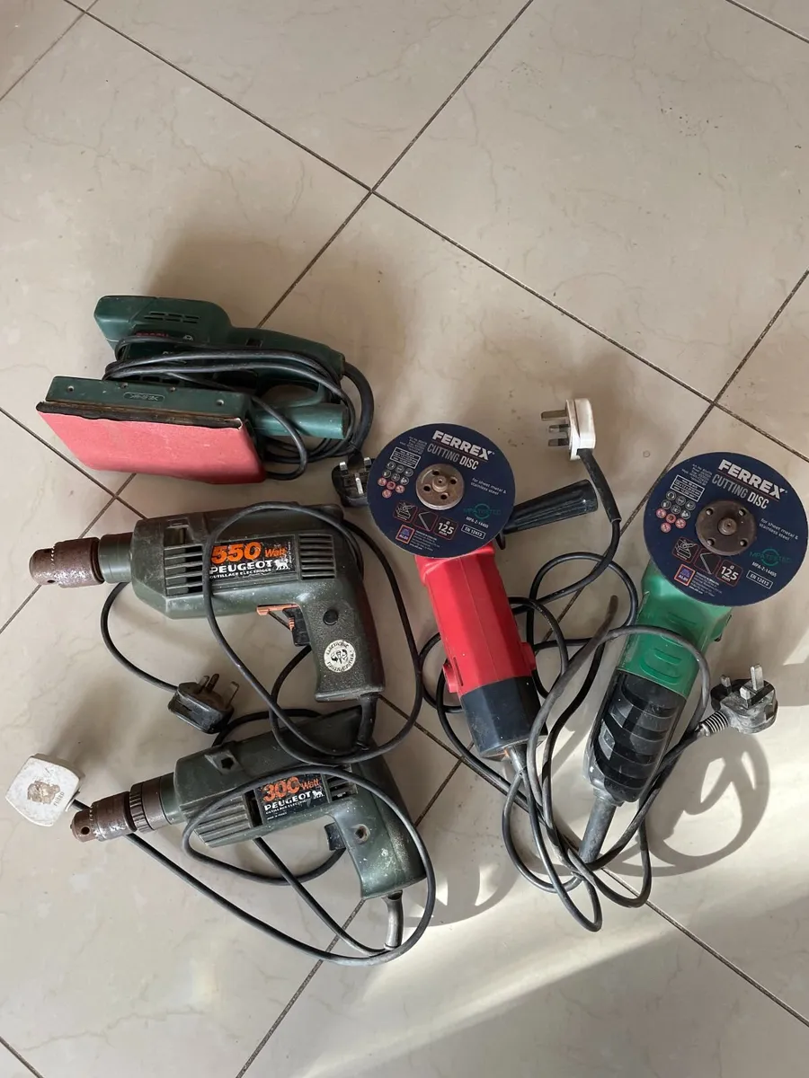 JOB LOT OF POWER TOOLS PRICED EACH DECEASED ESTATE - Image 1