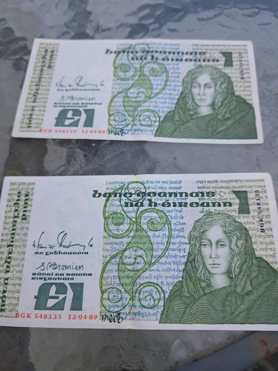 4 cleen pound noats €15 each - Image 3