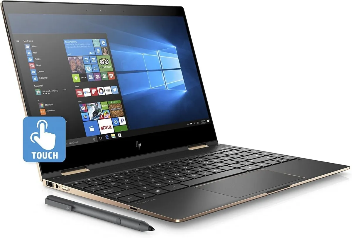 HP Spectre X360 13.3" Touch i7 16GB RAM 512GB NVMe - Image 1