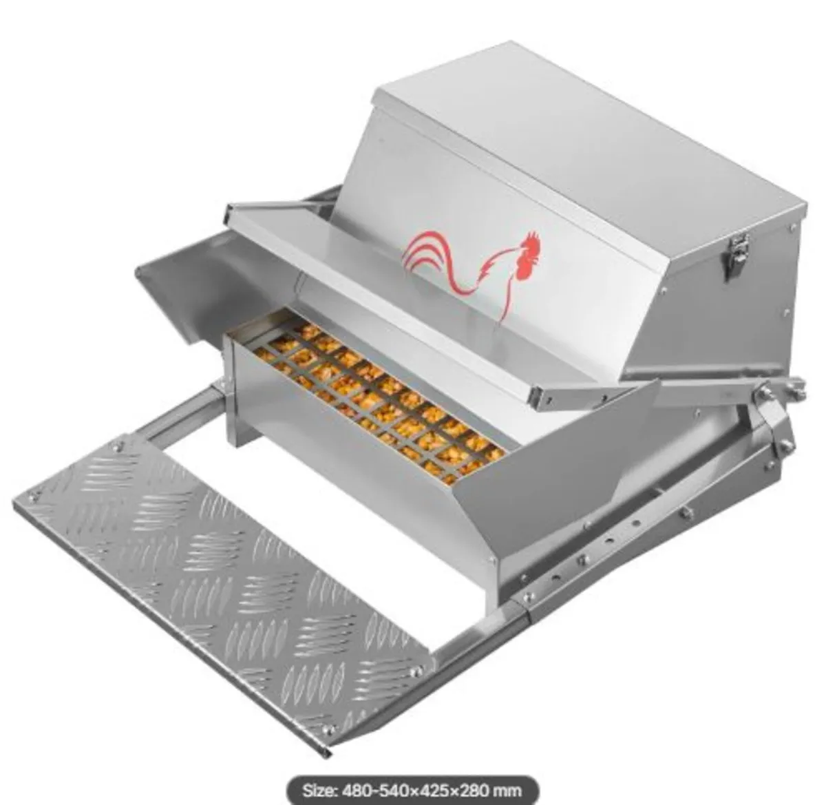 Automatic Chicken Feeder,11.34 kg Capacity,Rainpro - Image 4