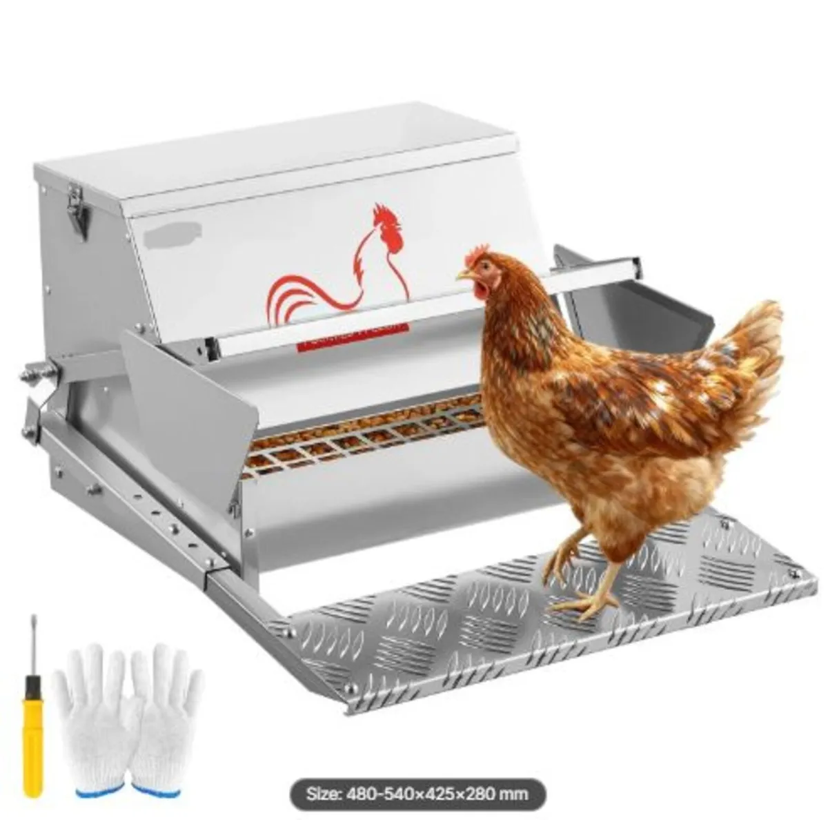 Automatic Chicken Feeder,11.34 kg Capacity,Rainpro - Image 1