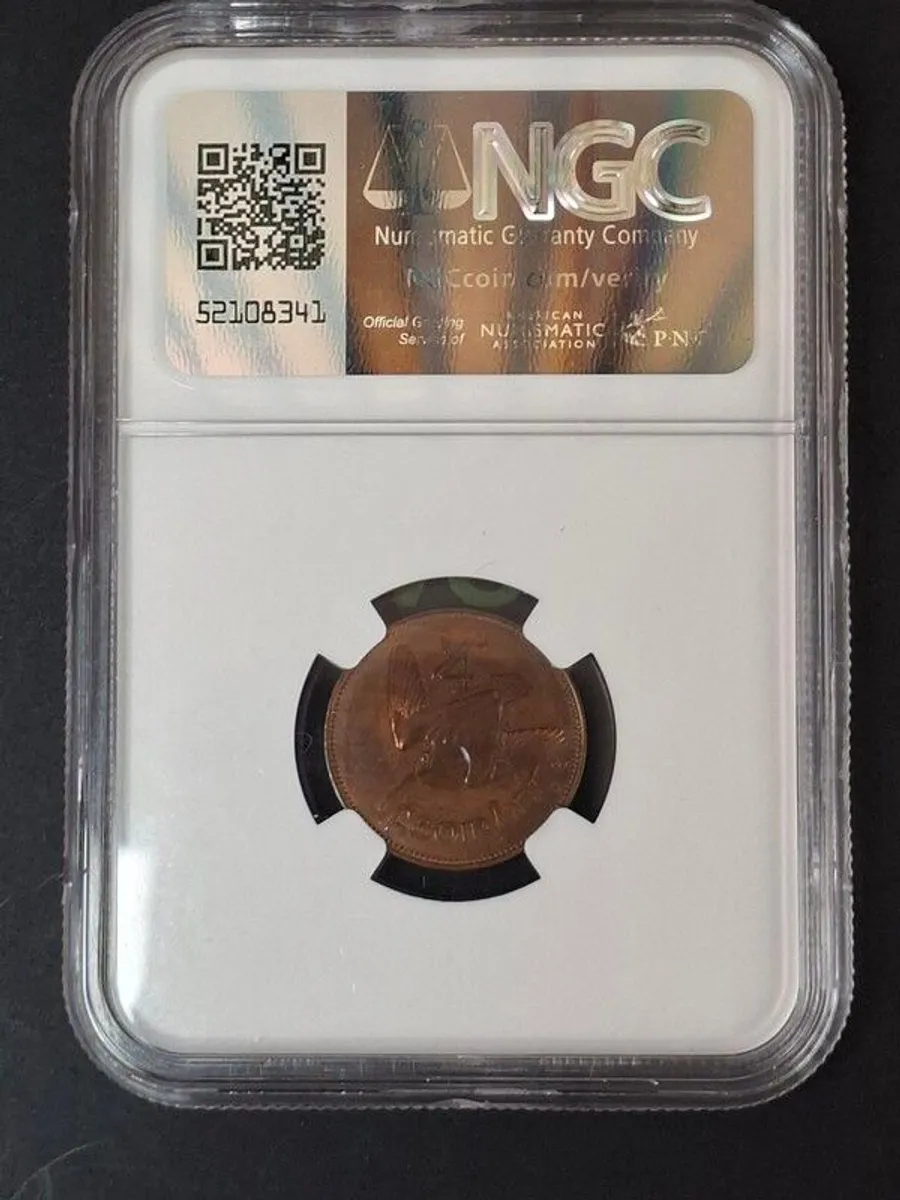 Farthing 1928 - Image 2