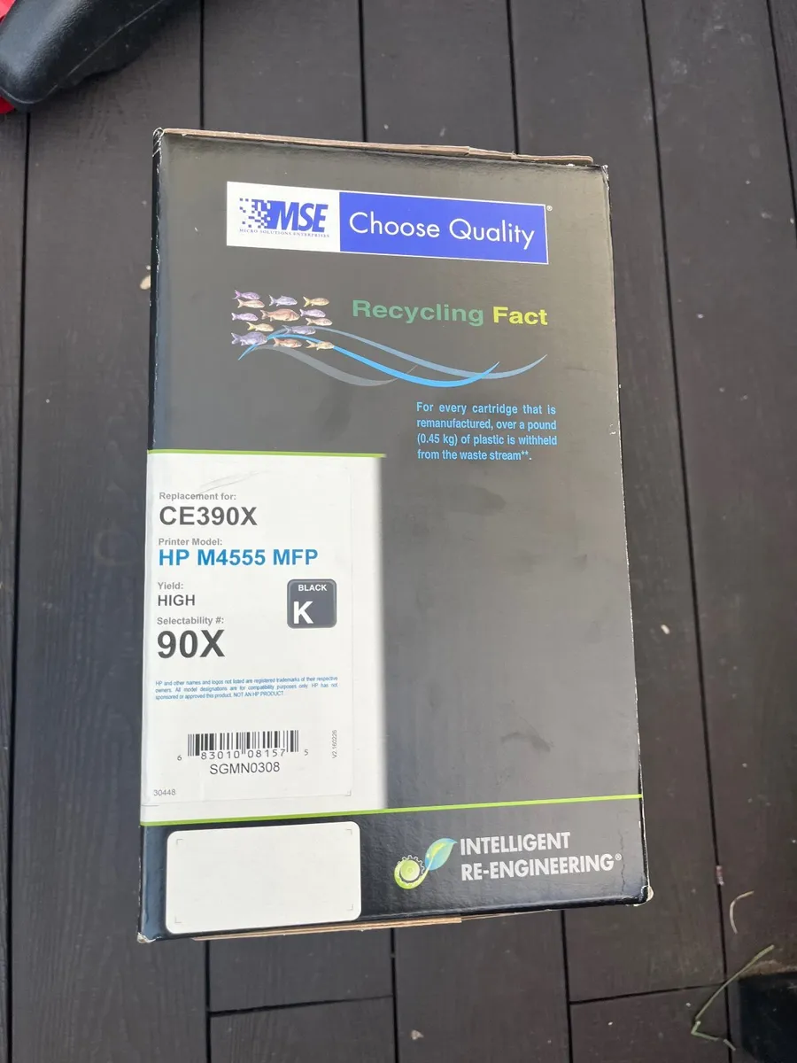 HP CE390X Black Ink Toner
