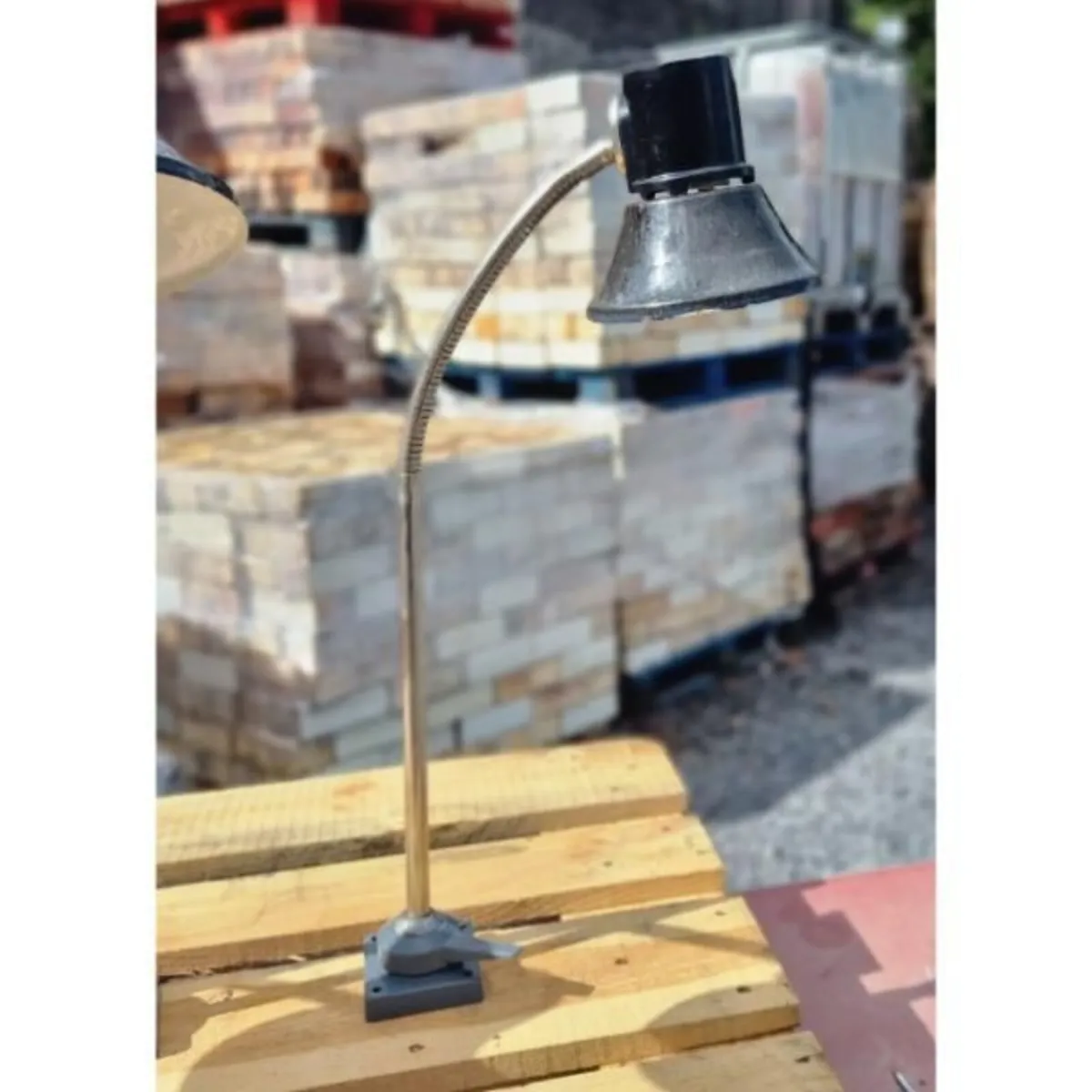 Vintage Soviet Industrial Light KAS1338 - Image 1