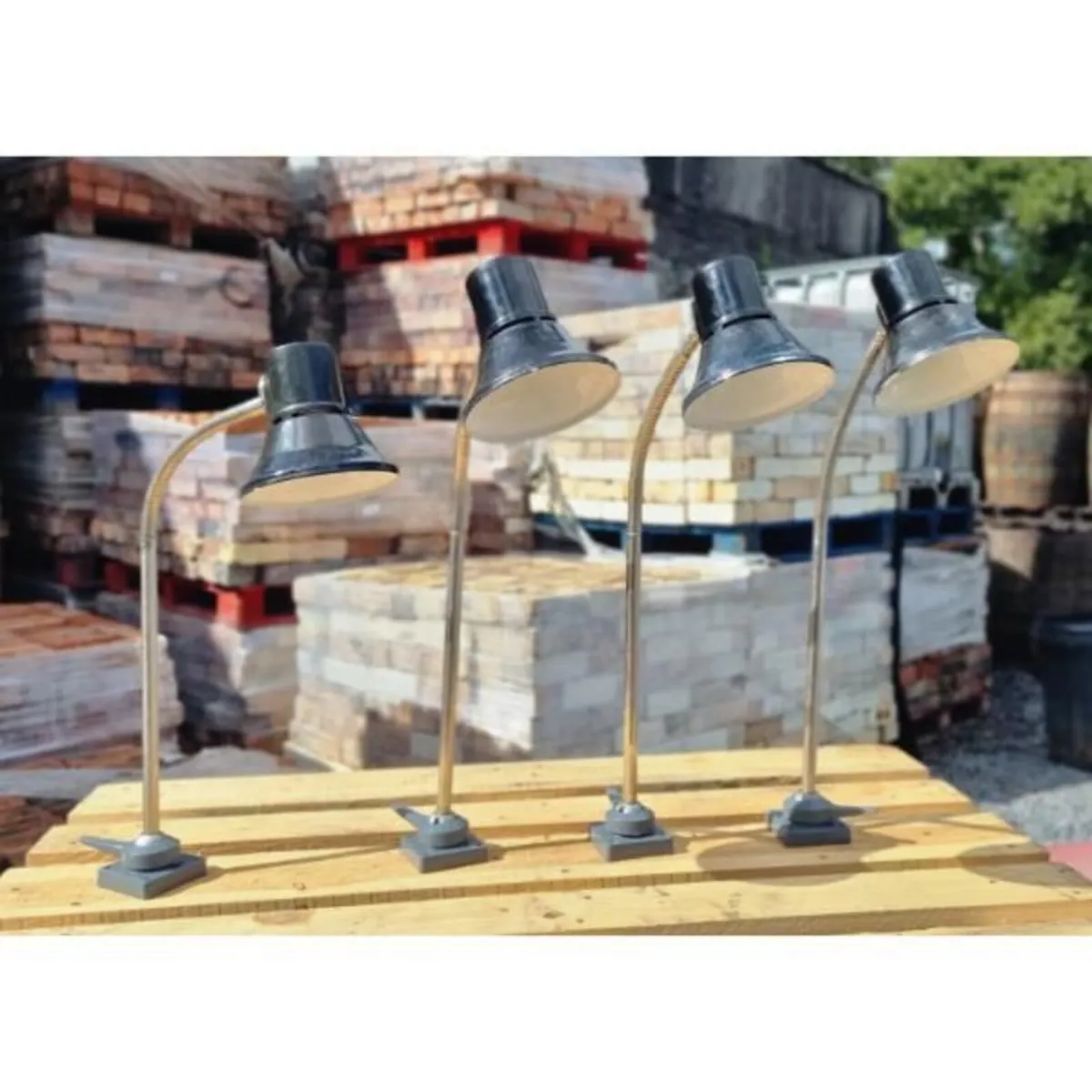 Vintage Soviet Industrial Light KAS1338 - Image 2