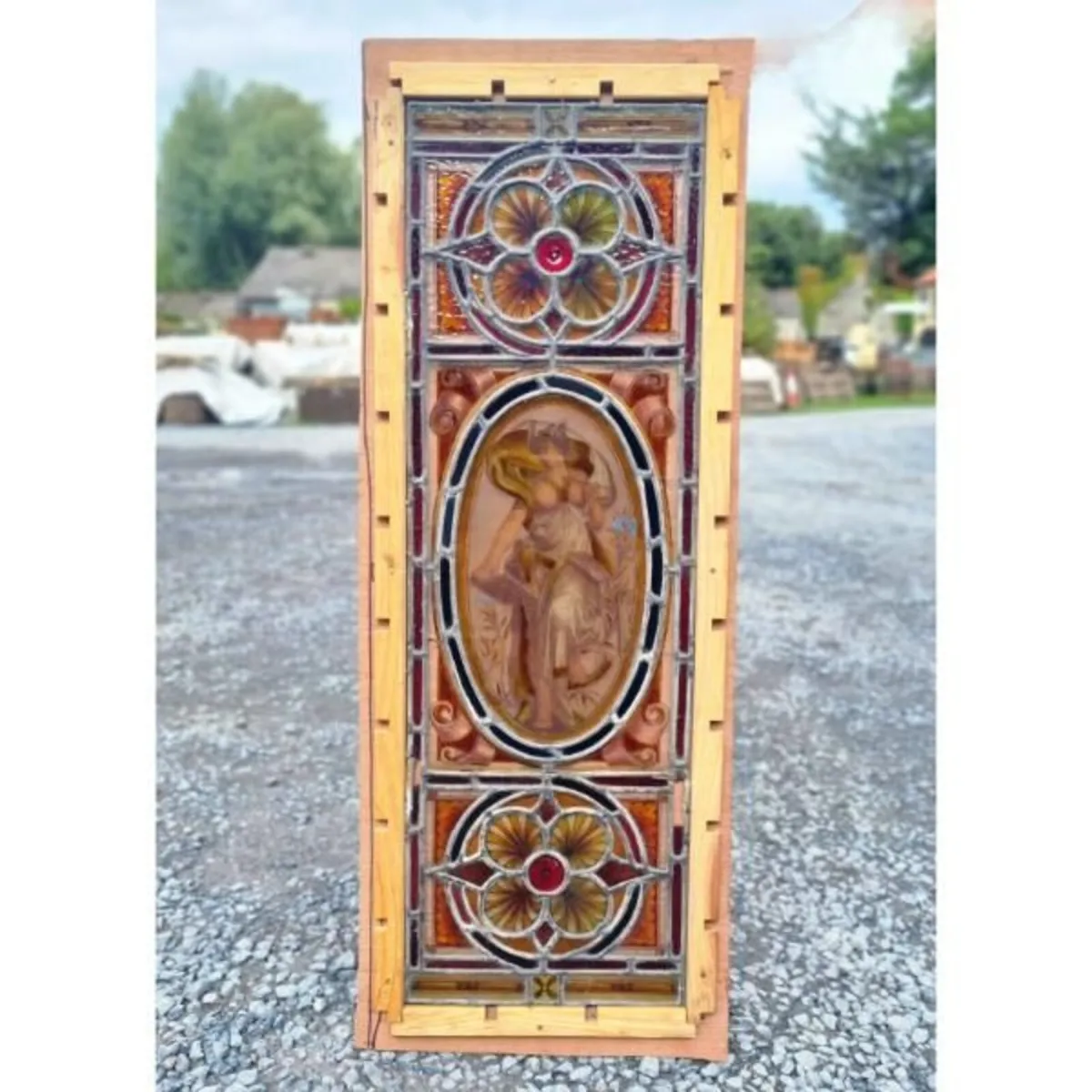 Victorian Stained Glass Panel KAS1336 - Image 1