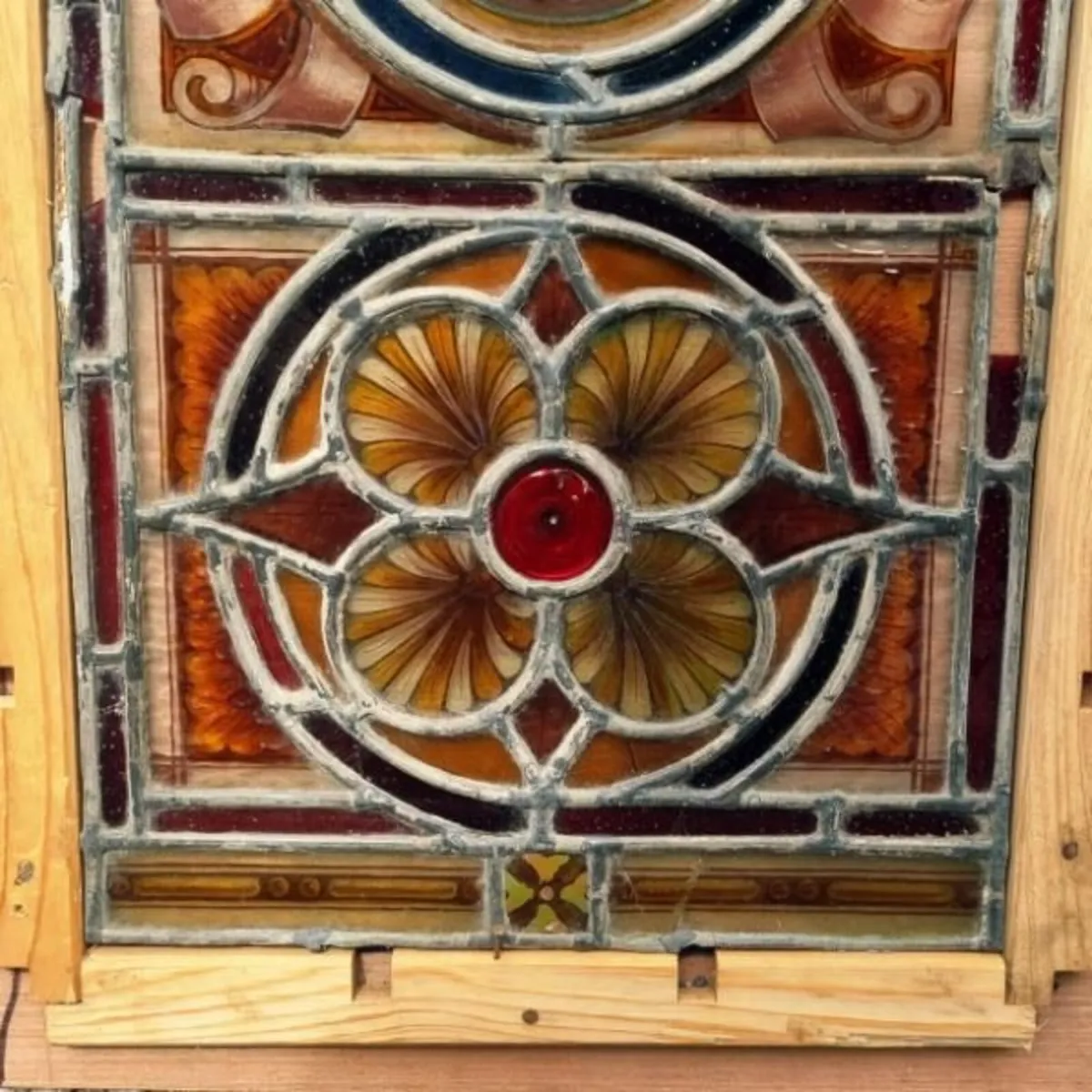 Victorian Stained Glass Panel KAS1336 - Image 3