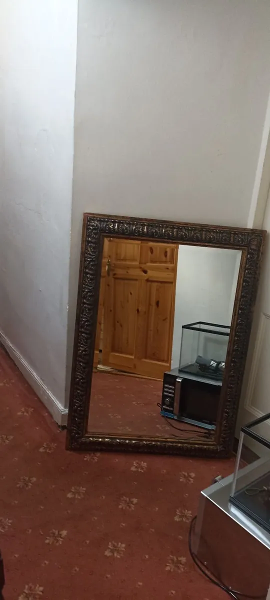Large Bevelled Edged Mirror - Image 3